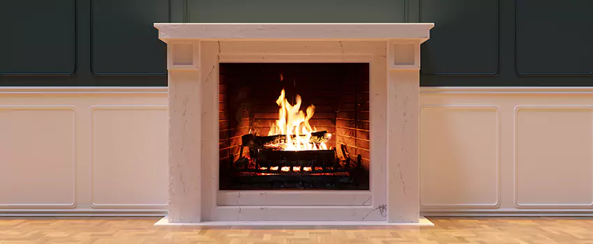 Open Flame Wood-Burning Fireplace Installation Services in Park Forest, Illinois