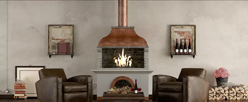 Thelin Hearth Products Providence Pellet Insert Fireplace Installation in Park Forest, IL