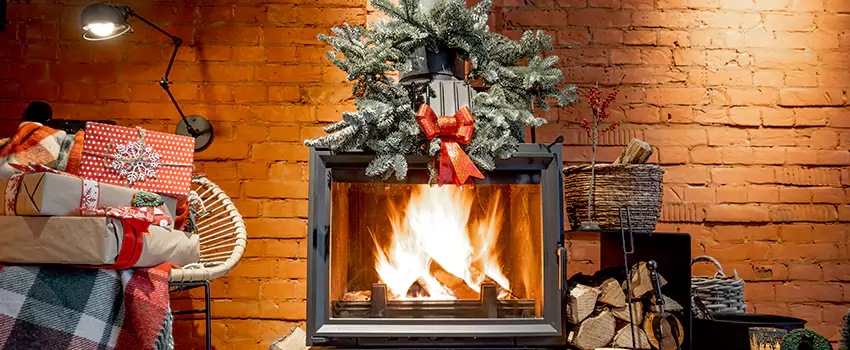 Travis Industries Linear Gas Fireplace Installation in Park Forest, Illinois